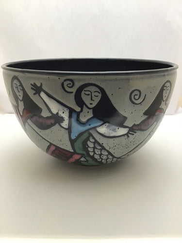 What Cheer: Dancing Lady Serving Bowl