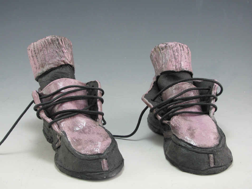 Richard Hess: Ceramic Shoes with Socks