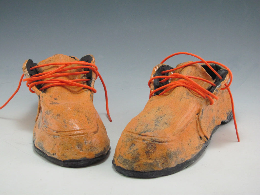 Richard Hess: Ceramic Shoes – Iowa Artisans Gallery