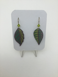 Karon Killian: Single Leaf Earrings