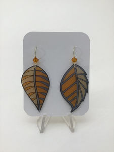 Karon Killian: Single Leaf Earrings
