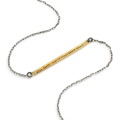 Kathy Bransfield: Pendant with Chain- Kind Heart