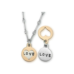 Kathy Bransfield: Pendant with Chain-Love