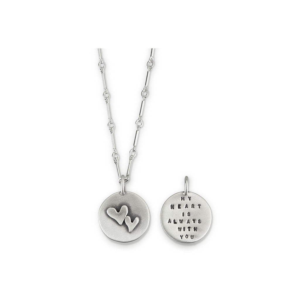 Kathy Bransfield: Pendant with Chain-My Heart