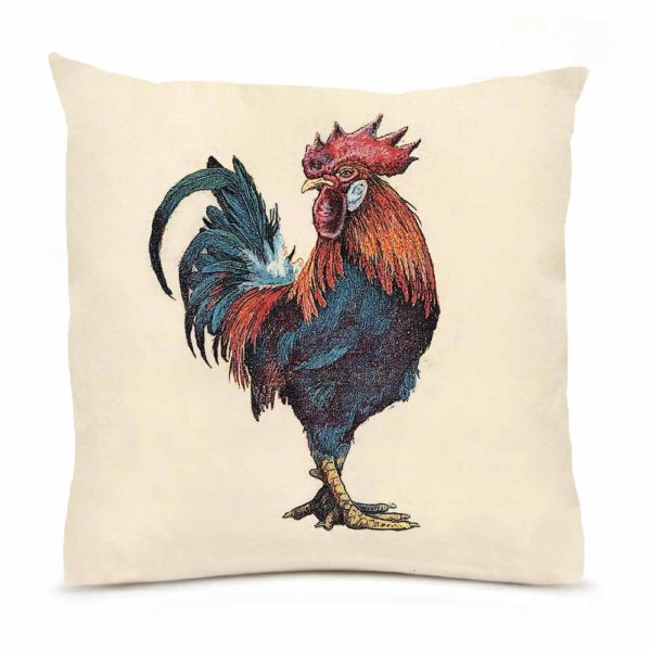 Eric & Christopher: Large Rooster #3 Pillow