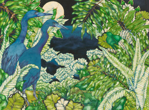 Barbara Weets: Little Blue Herons