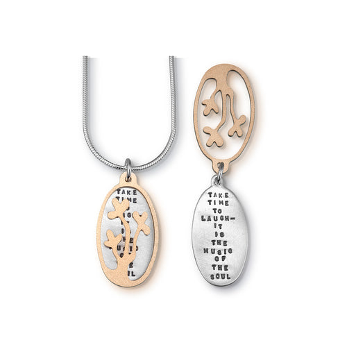 Kathy Bransfield: Pendant with Chain- Music of the Soul