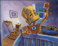Lauren Briere - Robots In Rowboats: "Baby Room Bot" Print
