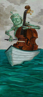 Lauren Briere - Robots In Rowboats: "Bass Bot" Print