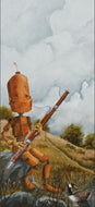 Lauren Briere - Robots In Rowboats: "Bassoon Bot" Print