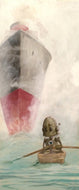 Lauren Briere - Robots In Rowboats: "Fog Bot" Print