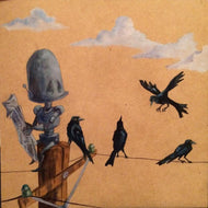 Lauren Briere - Robots In Rowboats: "Morning Grackle Bot" Print