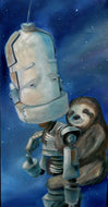 Lauren Briere - Robots In Rowboats: "Sloth Bot" Print