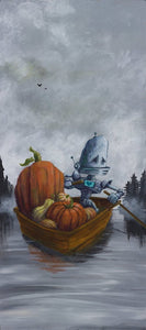 Lauren Briere - Robots In Rowboats: "Harvest Bot" Print
