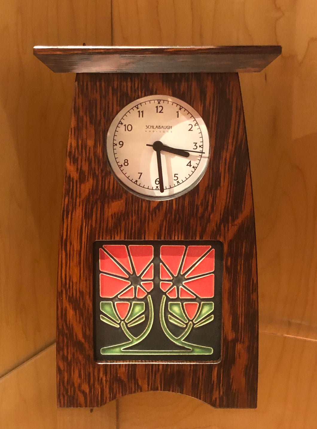 Schlabaugh & Sons: ACT-1 Clock w/4x4 tile
