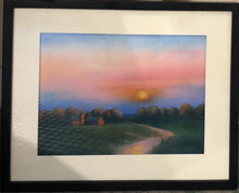 Gordon Kellenberger: Sun Down Pastel Painting