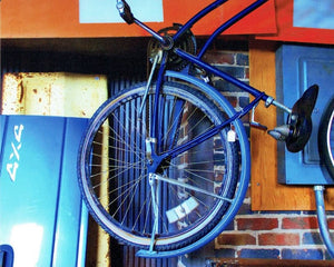 Victoria Herring: "Hanging Blue Bike"