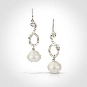 Susan Panciera: Vine w/ Pearl Earrings