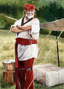 Jac Tilton "Voyageur" Watercolor