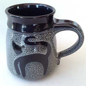 What Cheer: Black Cat Mug
