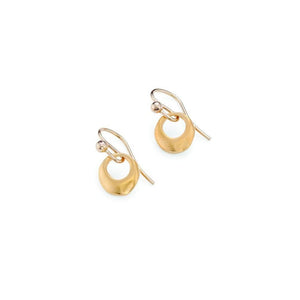 Philippa Roberts: Charm Ring Earrings Gold