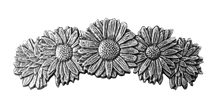 Oberon: Sunflower Barrette 80mm