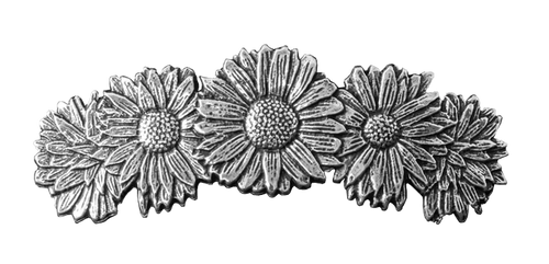 Oberon: Sunflower Barrette 80mm