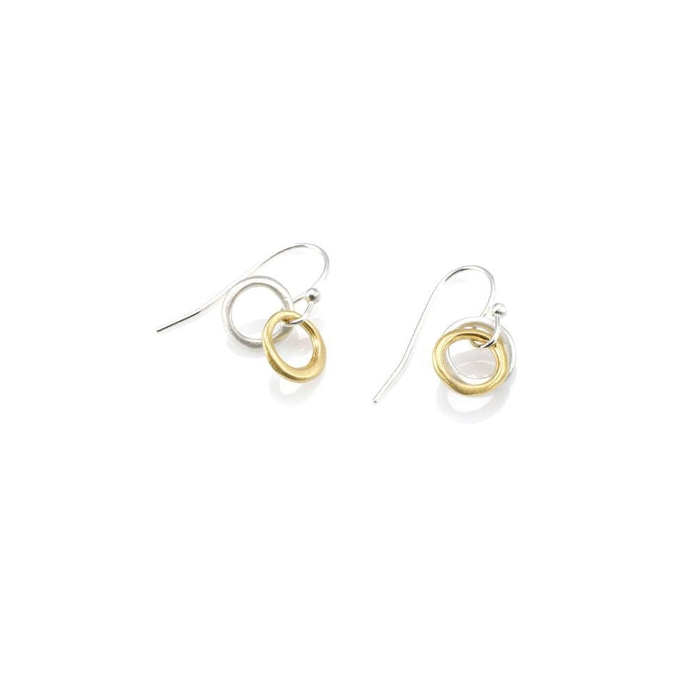 Philippa Roberts: Hope Earrings Silver/Gold