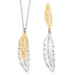 Kathy Bransfield: Be Brave Wings Fly Necklace