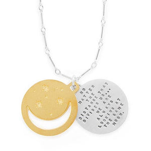 Kathy Bransfield: Looking At The Same Moon Necklace