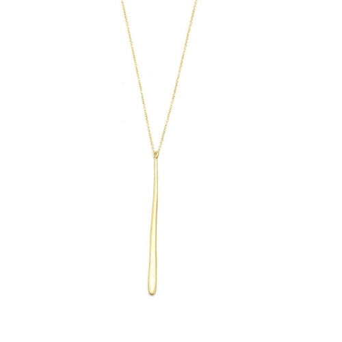 Philippa Roberts: Bliss-Long Stick Necklace Gold