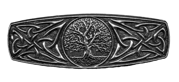 Oberon: Oak Tree Barrette 70mm