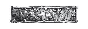 Oberon: Maple Leaves Barrette 80mm