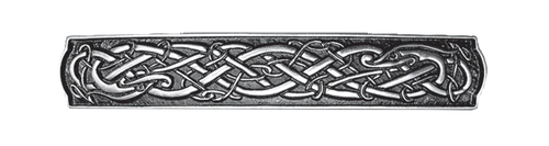 Oberon: Celtic Bar Barrette 80mm