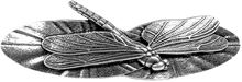 Oberon: Dragonfly Barrette 80mm