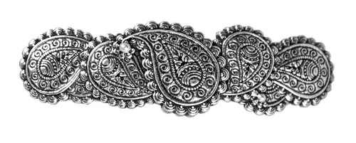 Oberon: Paisley Barrette 70mm