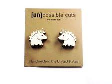 UnPossible Cuts: Unicorn Earrings