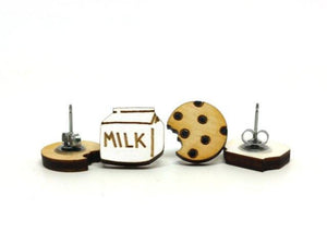 UnPossible Cuts: Milk and Cookies Earrings